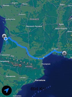 Transport après mise en bière